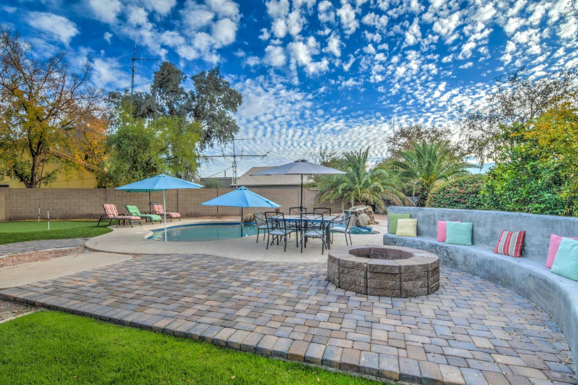 Villa Route 66 Oasis In Downtown Gilbert With Heated Pool & Mini Golf Esterno foto