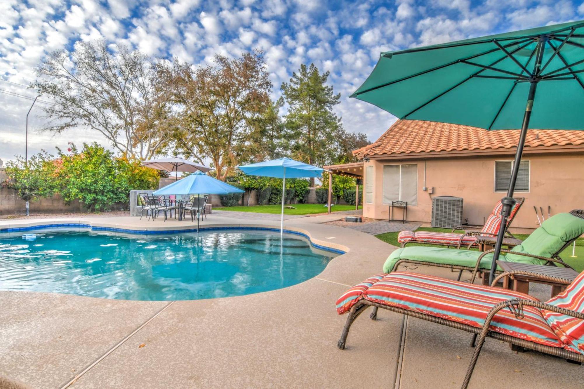 Villa Route 66 Oasis In Downtown Gilbert With Heated Pool & Mini Golf Esterno foto